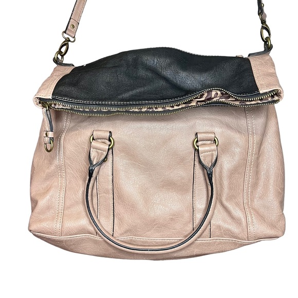 Nine West Battleship Foldover Satchel - Picture 3 of 12